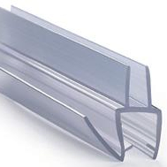 Shower Enclosure PVC Door Seals for 6-12mm Glass Bathroom Water Proof