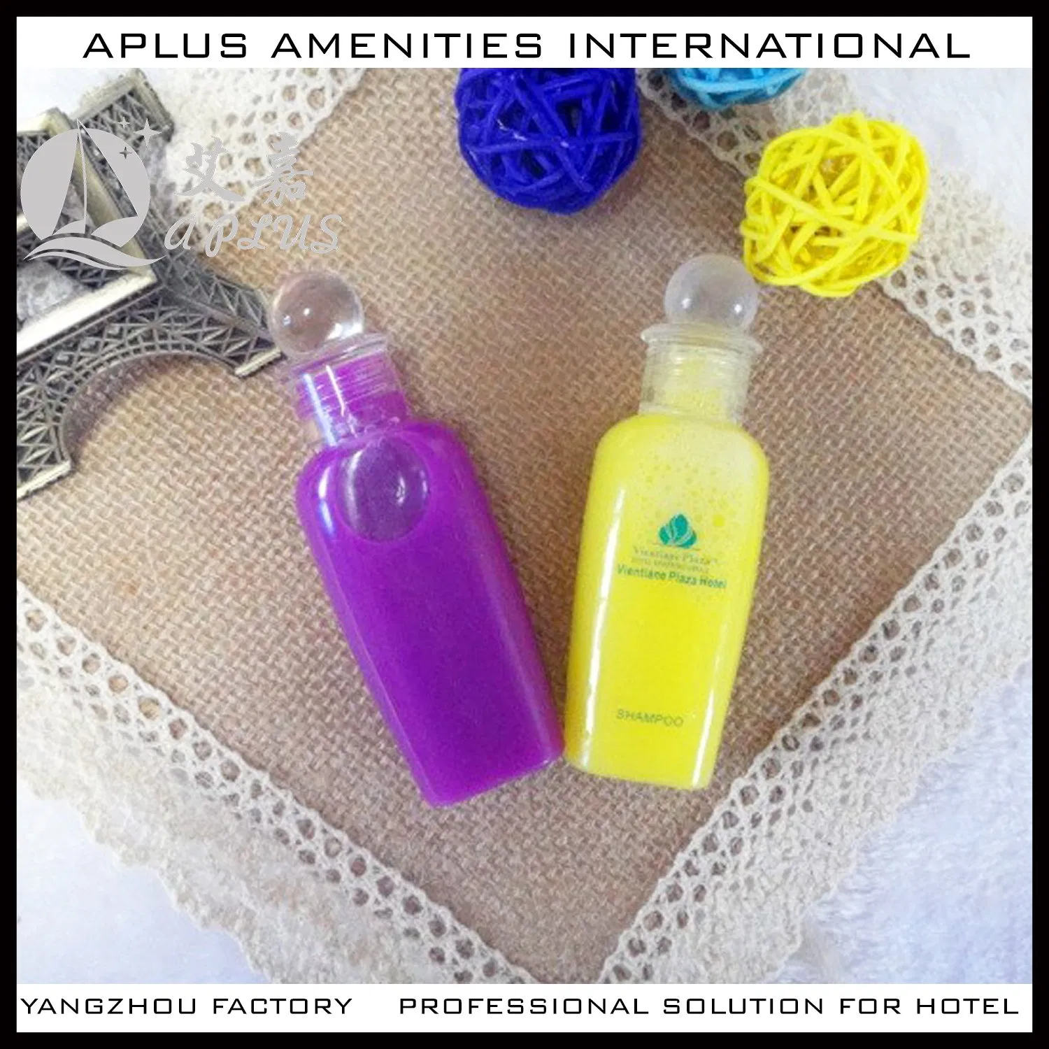 High Quality Empty Hotel Shower Gel Shampoo Bottles 30ml 50ml Pet Bottle for Sale 02