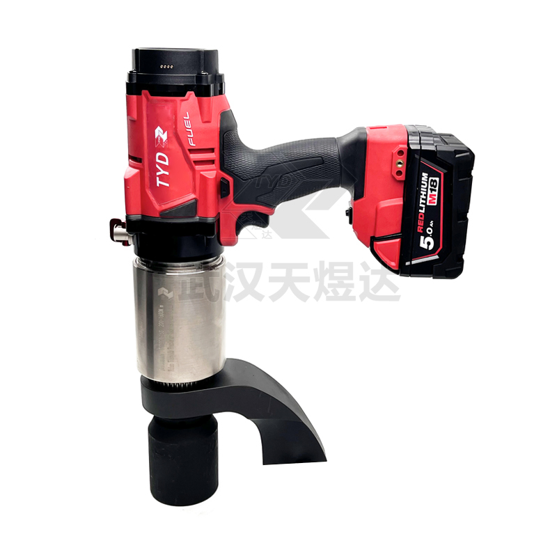 High-Speed Rechargeable Milwauke Lithium Battery Powered Electric Torque Wrench Power Tools Impact Cordless Torque Gun with Digital Display