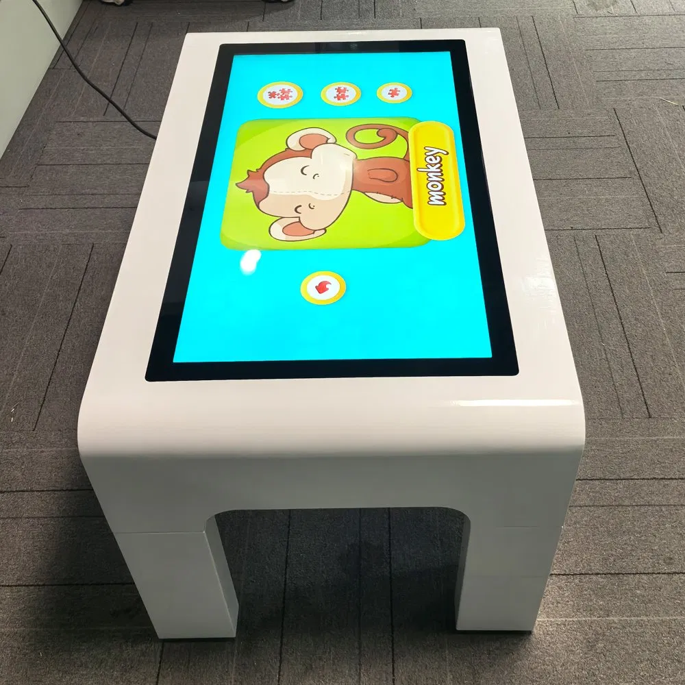 In Stock 32 Inch White Waterproof LCD Android Game Touch Screen Table