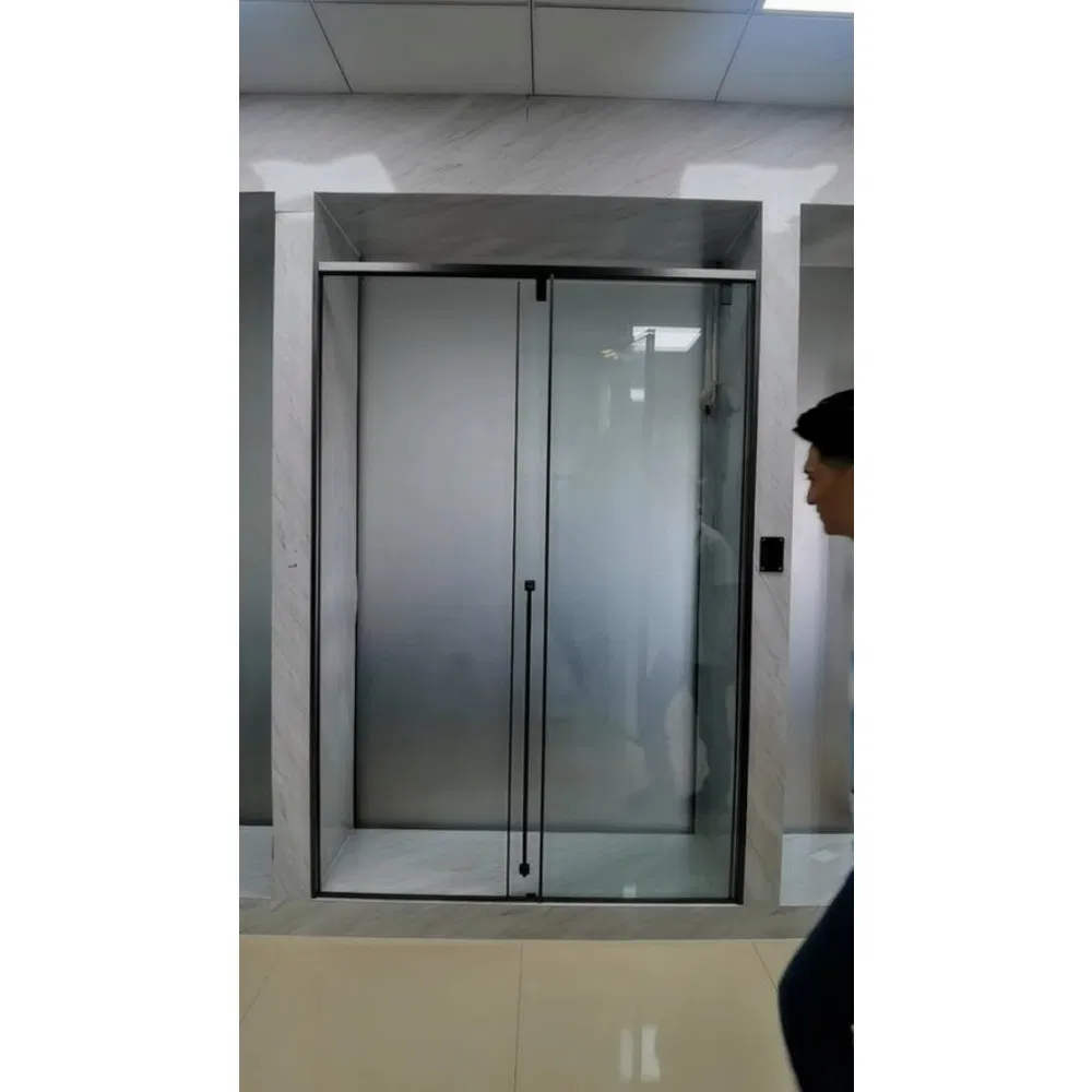 China Best Sell Corner Sliding Glass Door SUS304 Shower Room