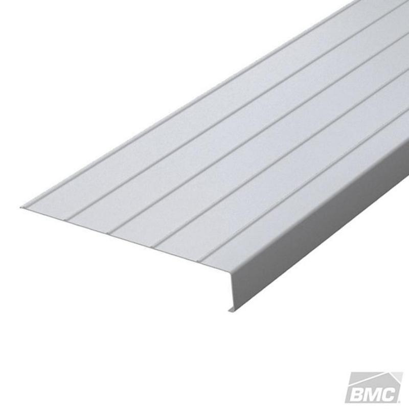 6" X 12' L-Style Fascia Cap. 019 Aluminum