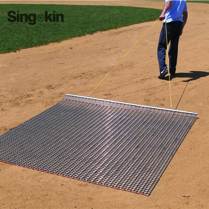Anti Rust Stainless Steel 1.2m X 1.2m 1.8X1.8 Metal Mesh Steel Drag Mesh for Grass Leveling