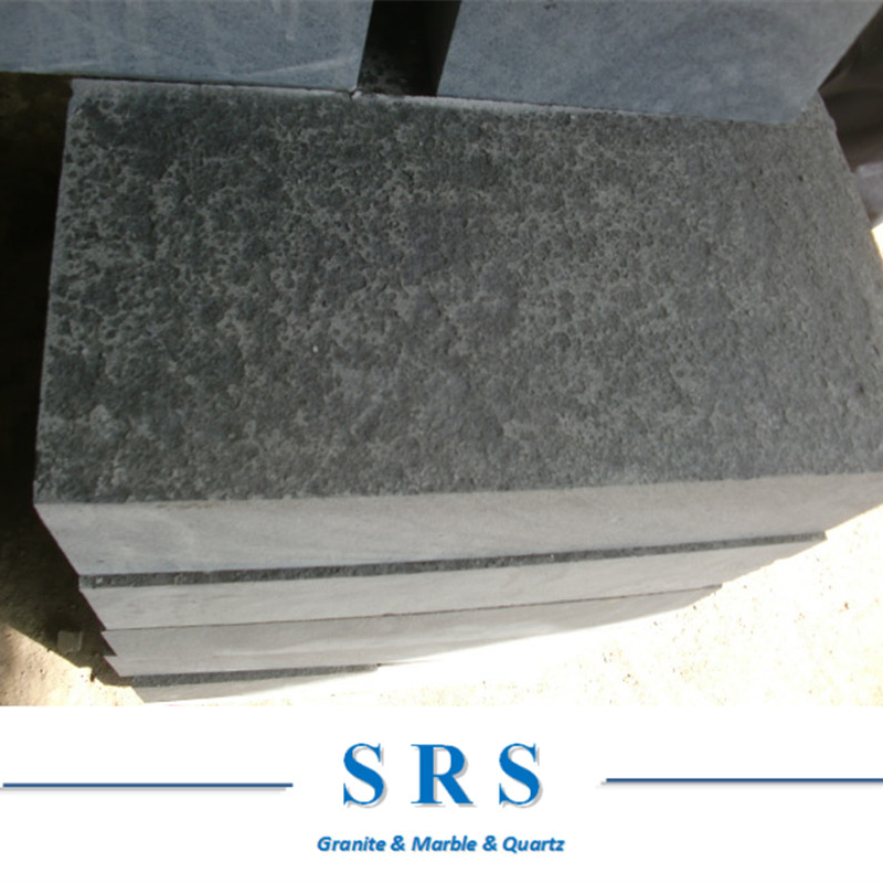 China Honed/Bushhammered Hainan Dark Basalt/Grey Basalt/Black Basalt Paving