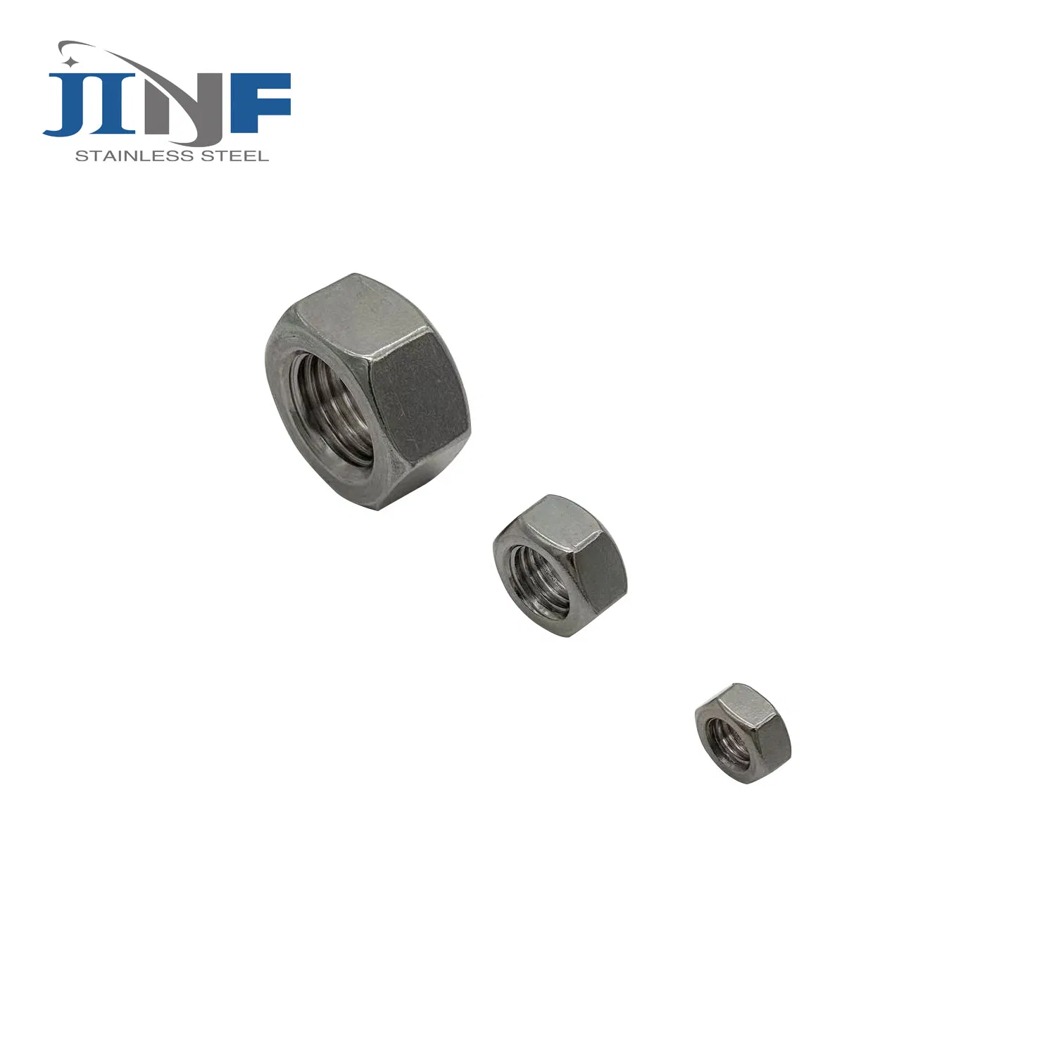 Stainless Steel 201 304 316 Hex Nut/Flange Nut/Long Nut/Cap Nut/Lock Nut