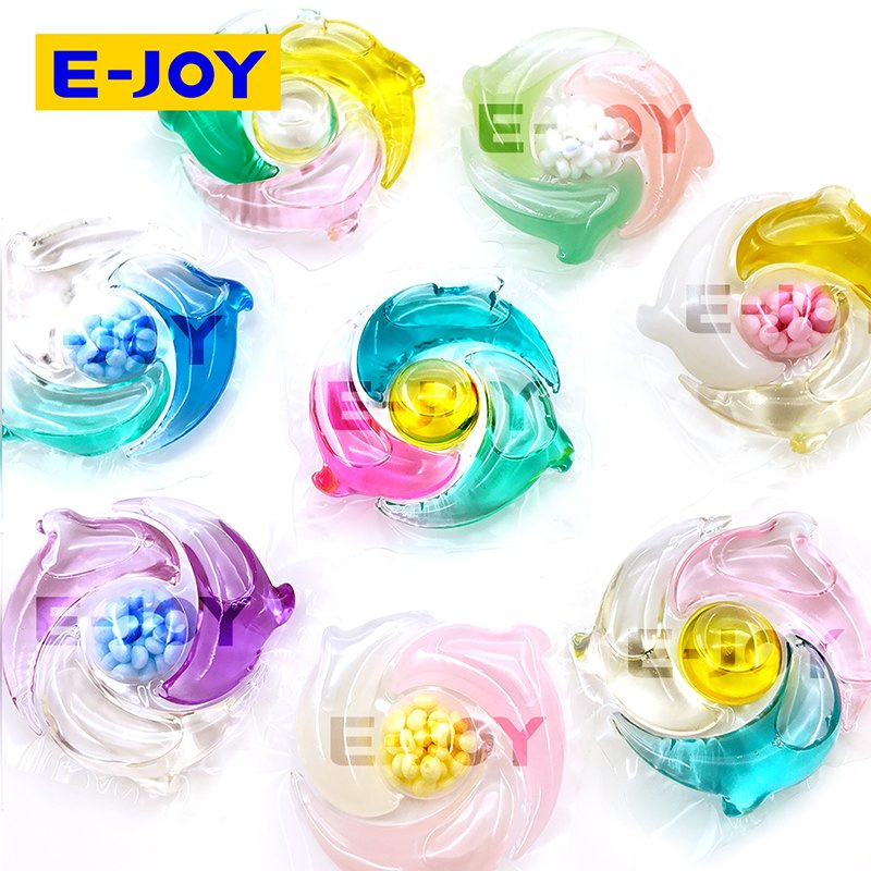 Laundry Pods Detergent with a Mild Formula That Cleans Delicate Undergarments Gently, Maintaining Their Elasticity and Softness