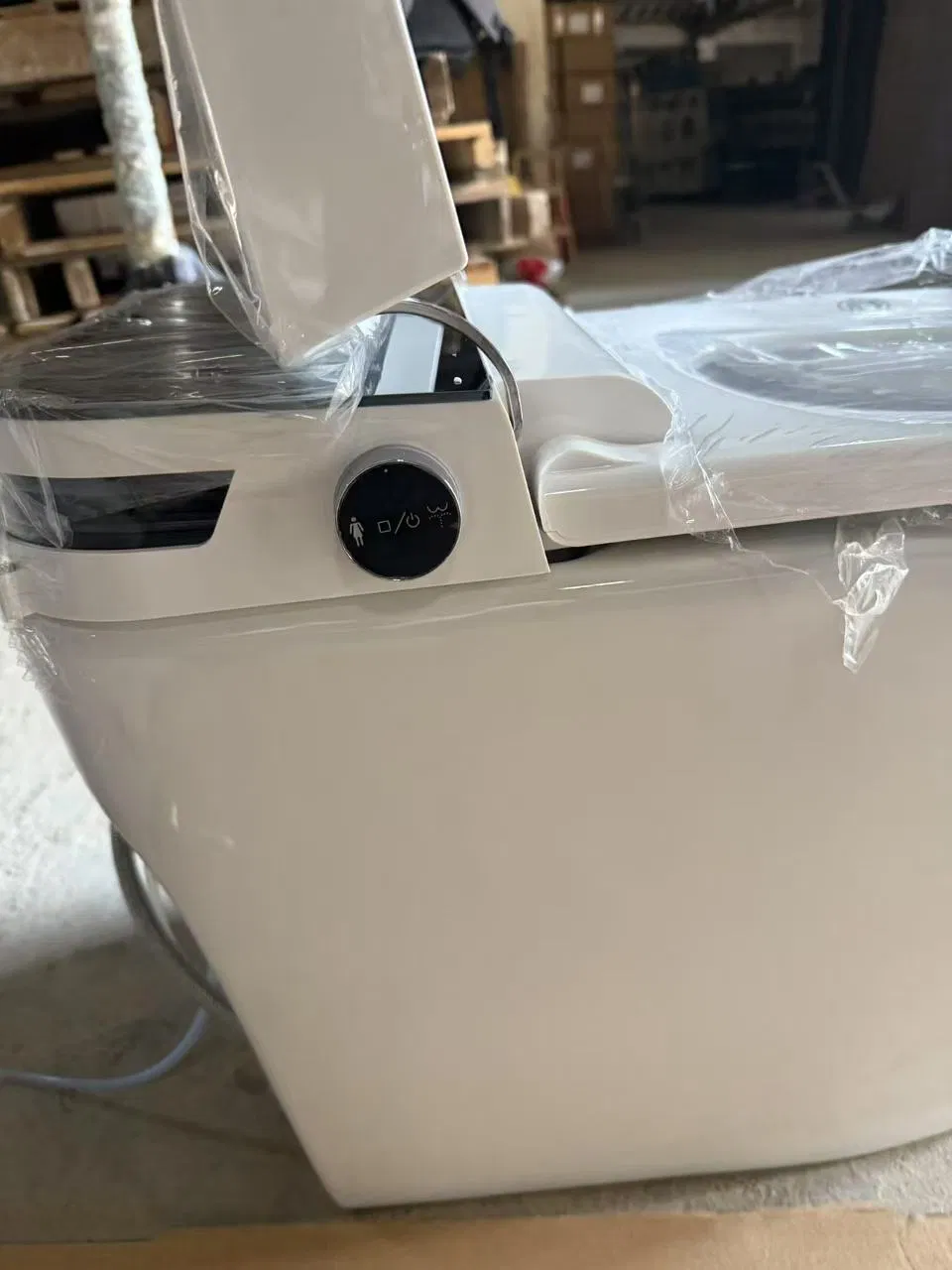 Remote Control Automatic Sensor Flush Wc Intelligent One Piece Smart Toilet