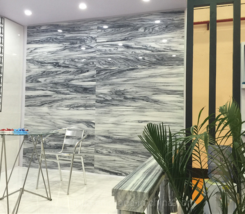 Luxury Hotel Decoration Slab Price Veins Stone Palissandro Blue Marble