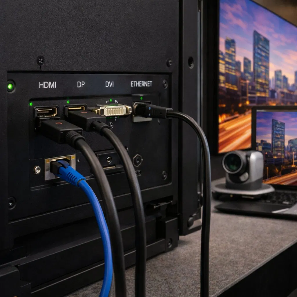 Premium High-Brightness Ultra-Slim Modular Conference-Grade P3.07 Indoor LED Video Wall Display System