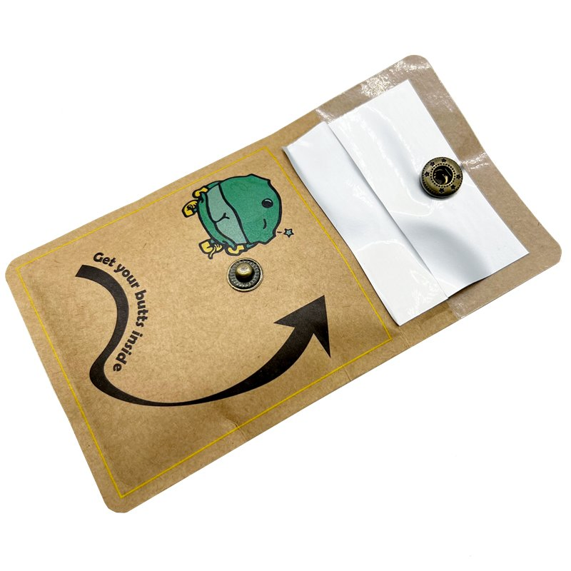 High Quality Pocket Ashtray Bag Plastic Portable Ash Bag Fireproof Custom Logo Ash Pouch