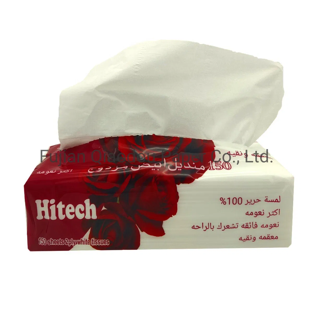 Kuwait Custom White No-Embossing Thickened and Smooth Facial Tissue Paper
