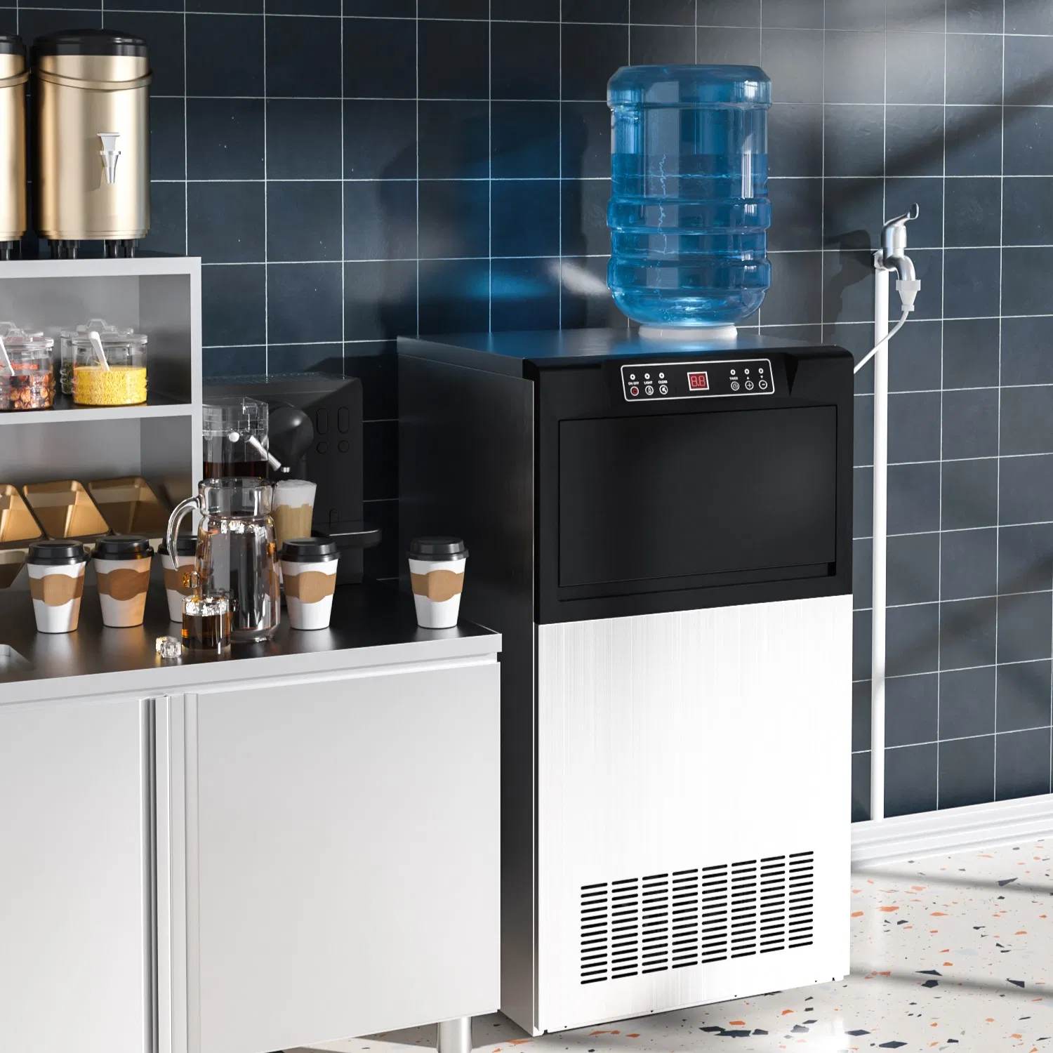 Ice Making Machine Factory Cube for Bar Restaurant with CE