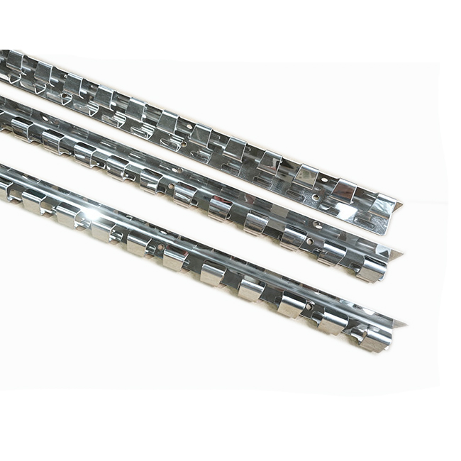 Stainless Steel PVC Curtain Rail Hanger Rail 201/304 Hanging System Accessories