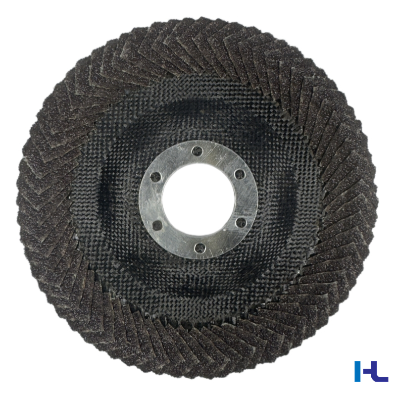 4.5'' 115*22mm 125mm 180mm Red Ceramic Aluminium Oxide Zirconia Alumina Silicon Carbide Curved Flap Disc for Angle Grinding or Deburring