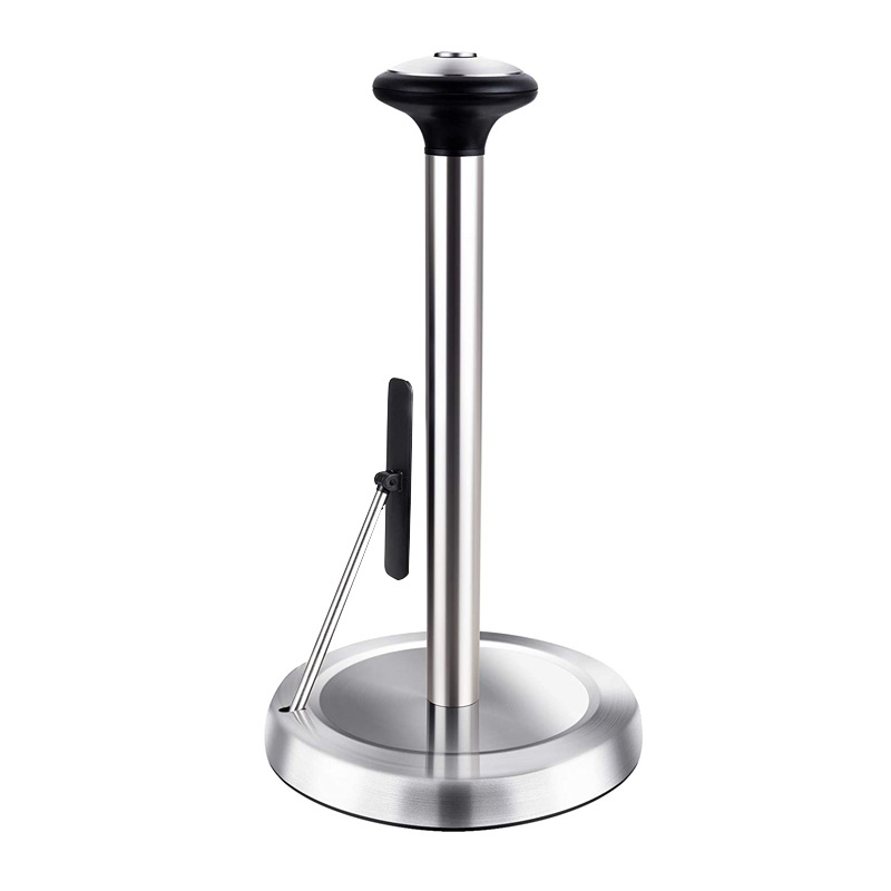 Household Stainless Steel Paper Towel Rack Plastic Wrap Rack