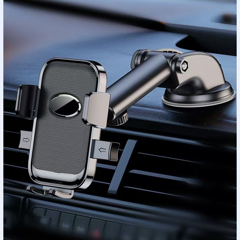 Держатель телефона для авто с присоской на центральную консоль