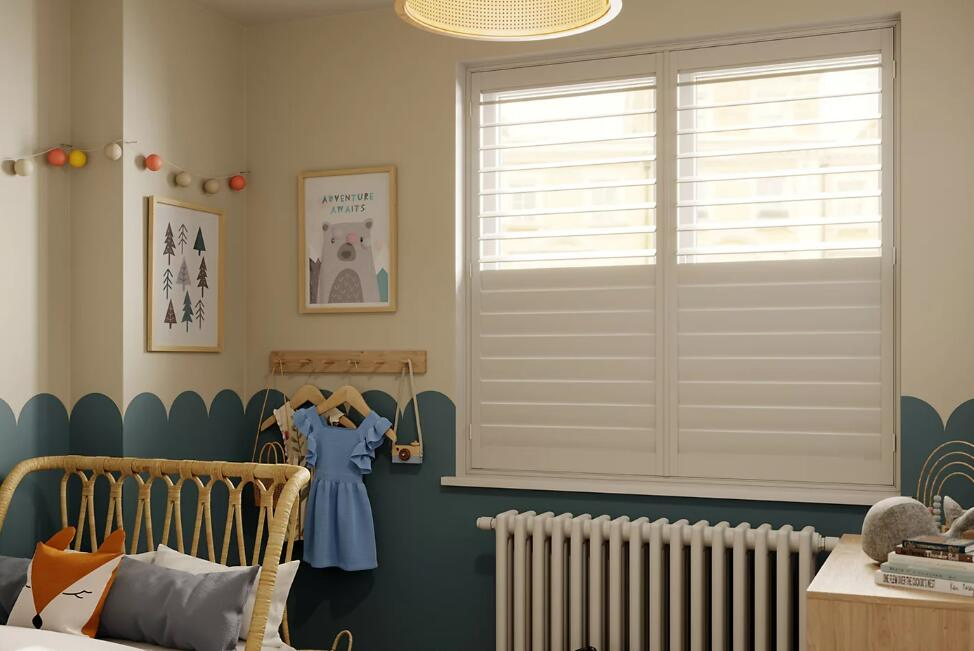 Vinyle Shutters PVC Decoration Window Coverings for Home Decoration