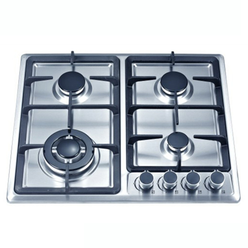 China Wholesale Embedded Household Stainless Steel 4 Burner Gas Stove