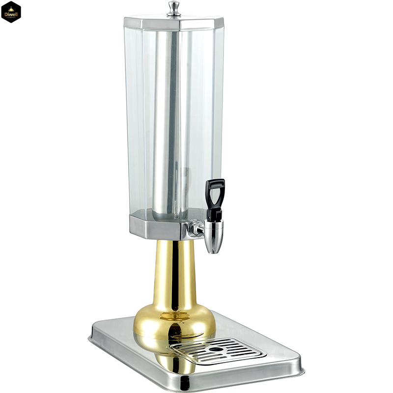 Commercial Table Top Plastic Ice Tube Portable Cooler Draft Beer Dispenser Tower for Bar