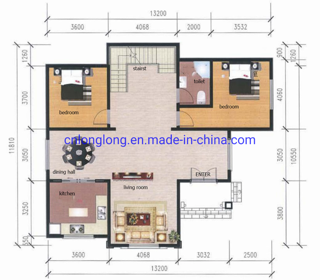 Prefab House New Model Light Steel Villa 2-3