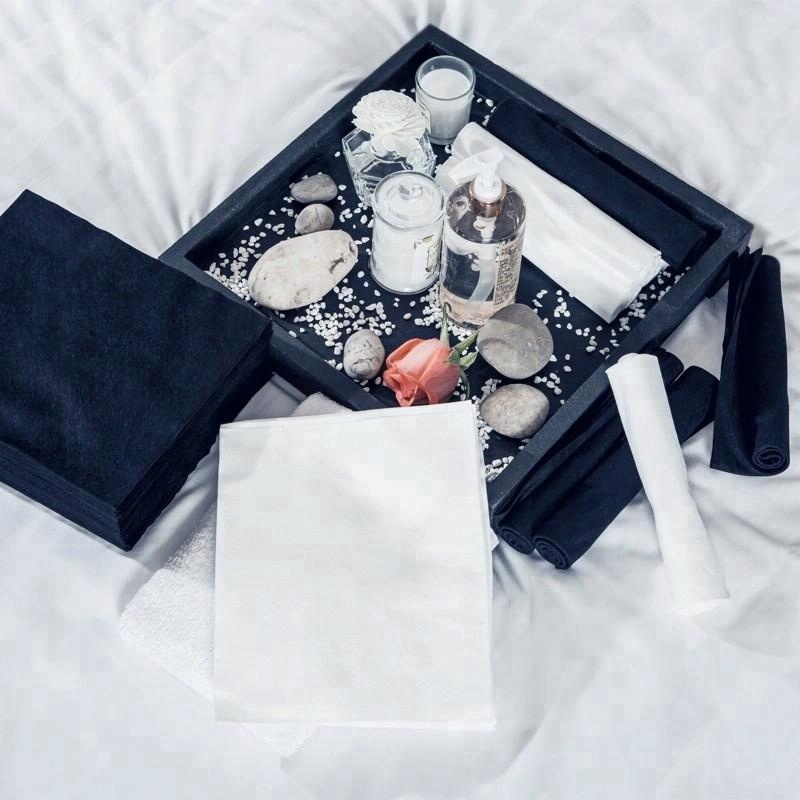 Wholesale Disposable White Pearl Embossed Salon SPA Towel