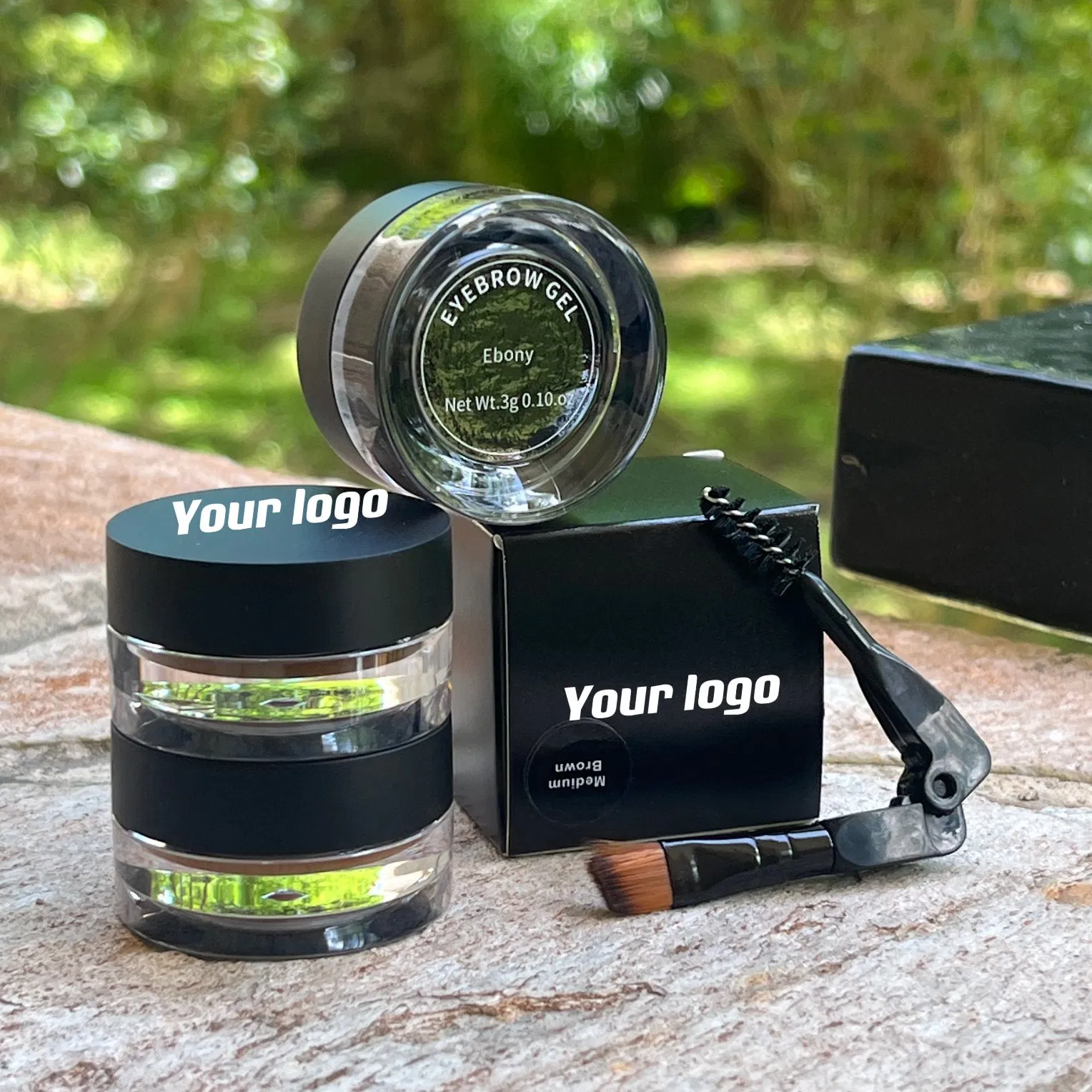 6 Colors Eyebrow Gel Private Label Makeup Eyebrow Pomade Waterproof Long Lasting Brow Pomade