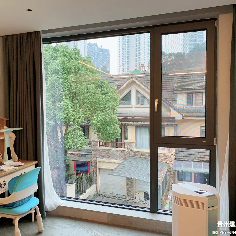 Энергоэффективное алюминиевое окно с терморазрывом