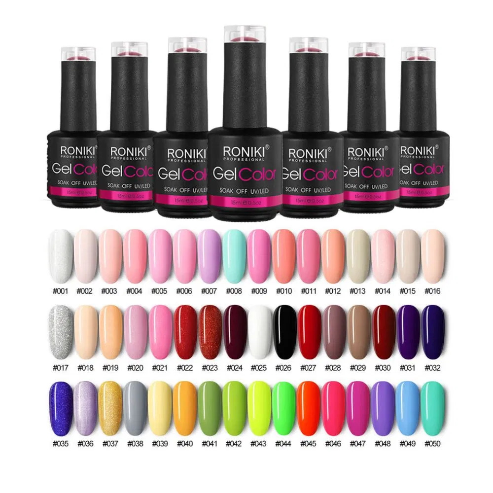 Private Label Gel Nail Polish UV LED Soak off Nail Polish UV Gel