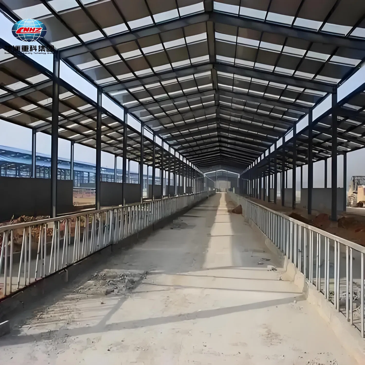 Steel Building Structure Manufacturer Prefabricated Industrial Warehouse Building with H-Beam Steel Structure