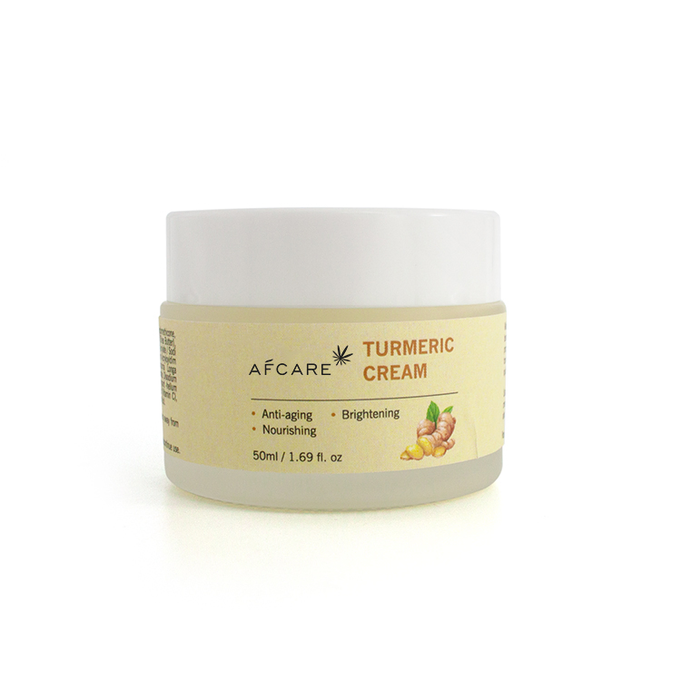 Custom Wholesale Vegan Turmeric Face Cream Retinol Whitening Dark Spot Removal
