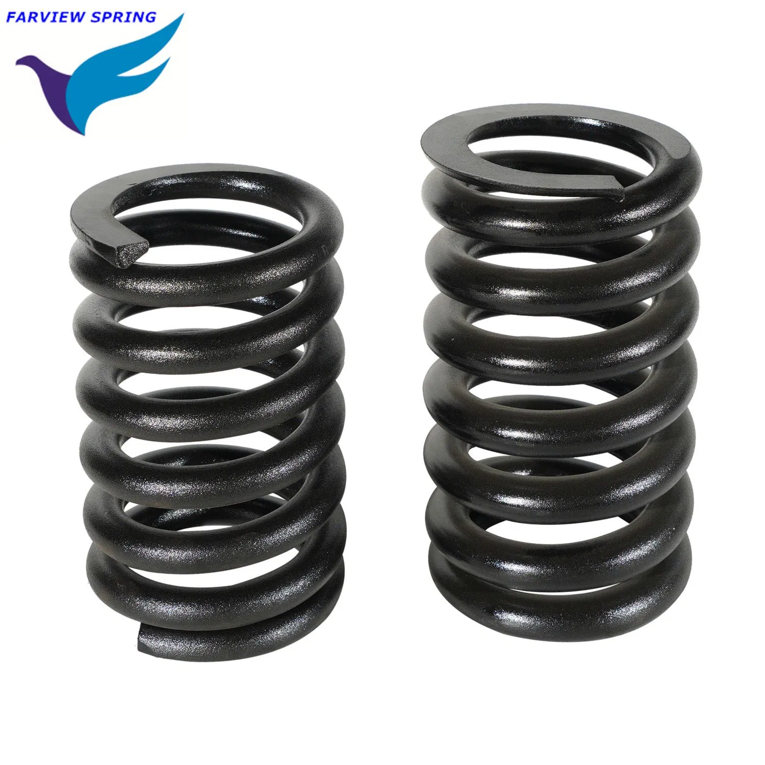 Rear Shock Absorber Locomotive Spring Large Diameter Hot Rolled Coil Railway Compression Spring