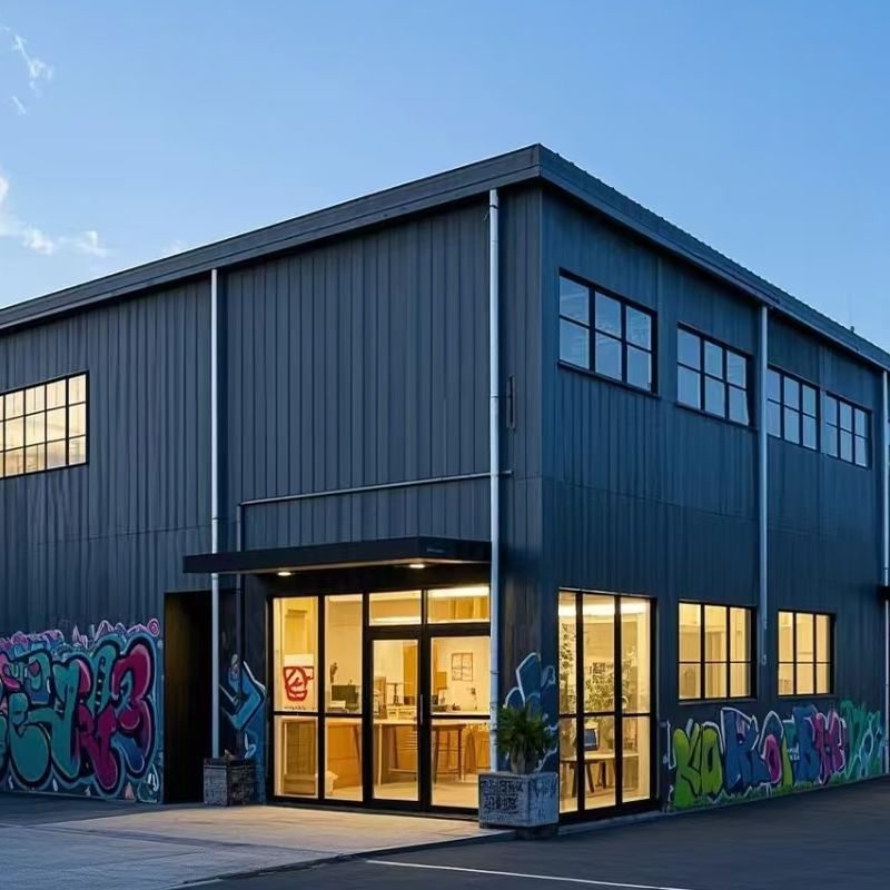 Industrial Prefabricated House/Office/Hotel/Warehouse/Hangar/Shed/Hospital/Stadium /Poultry/Farm/Workshop Construction Steel Structure Modular Building