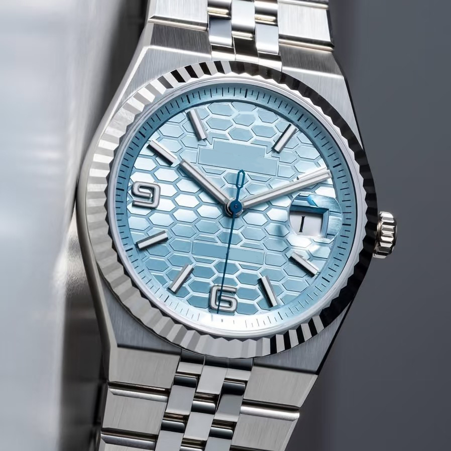 Couple 904 Steel Sapphire Mirror Automatic Mechanical Watch Designer Same Style Watch