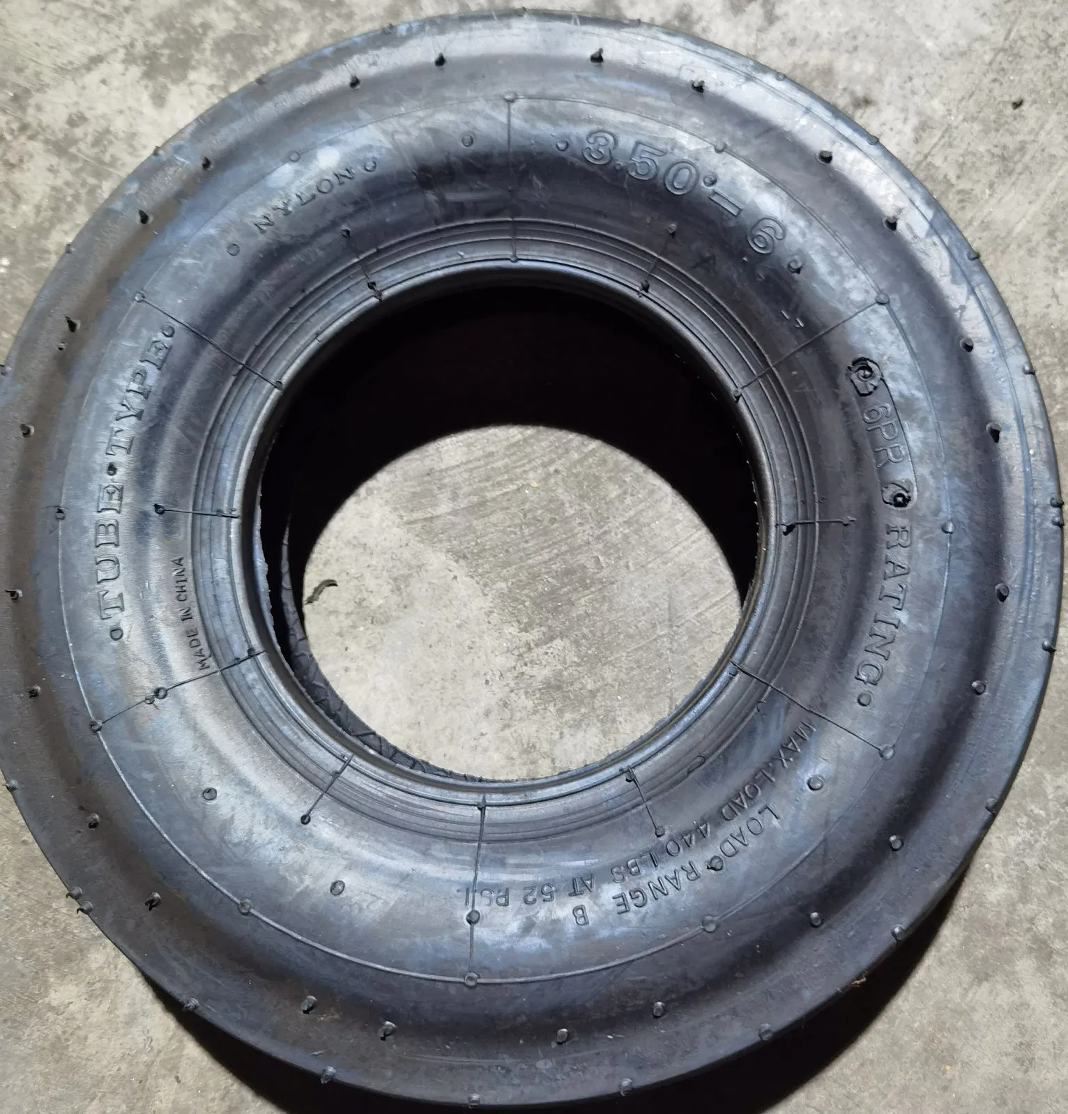 3 Rib Tire 3.50-8 F-2 Riding Lawn Mower Dune Go Kart Mini Puller