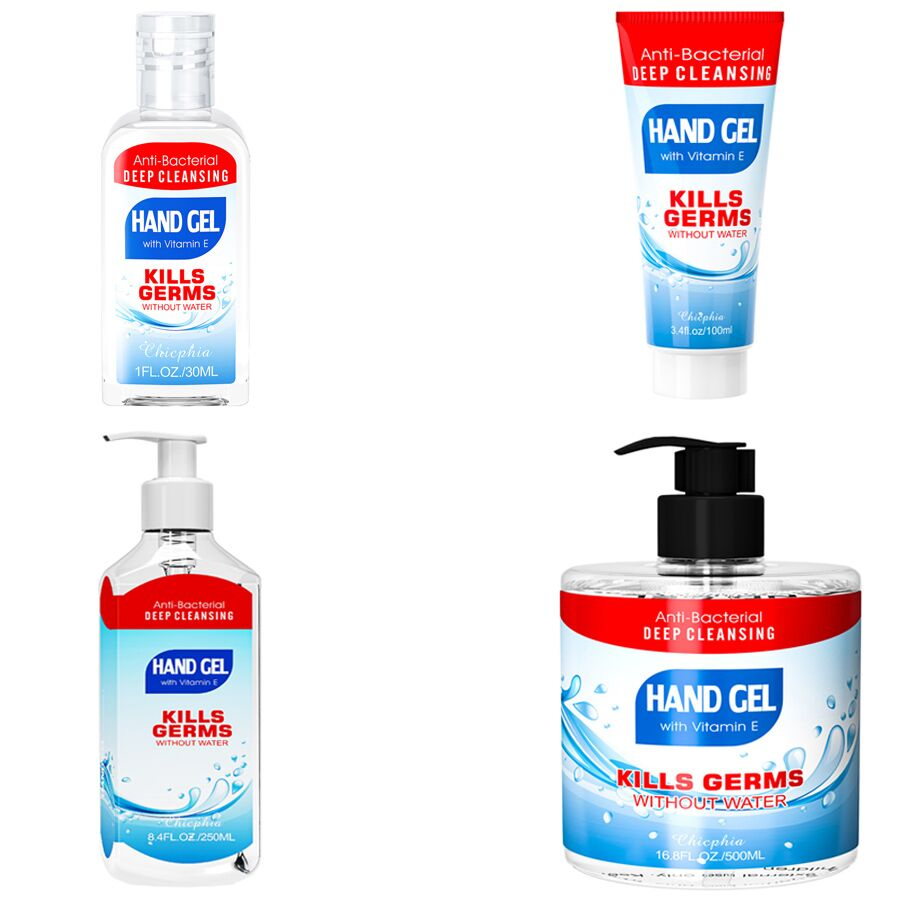 8.45oz 250ml Deep Cleaning Anti-Bacterial Hand Gel with Pump