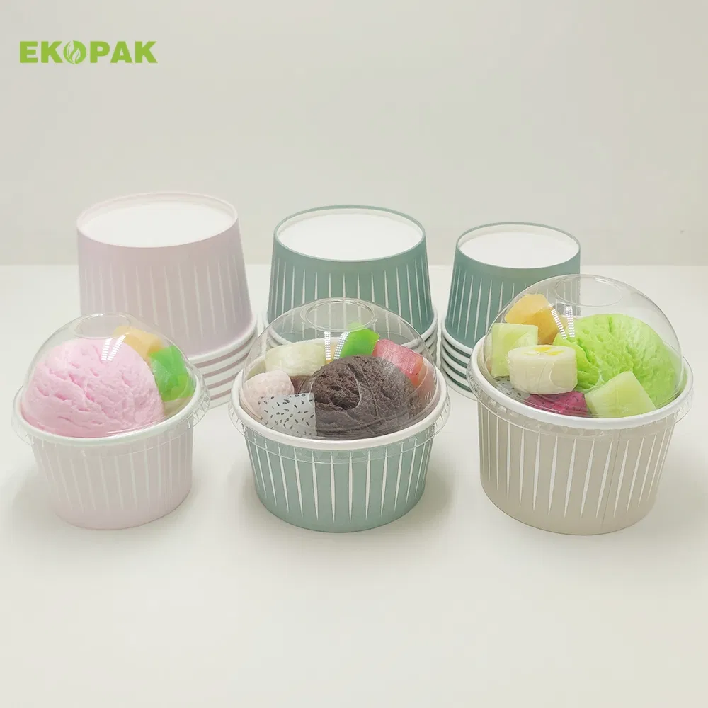 Food Grade Double PE Low Price Paper Ice Cream Cup