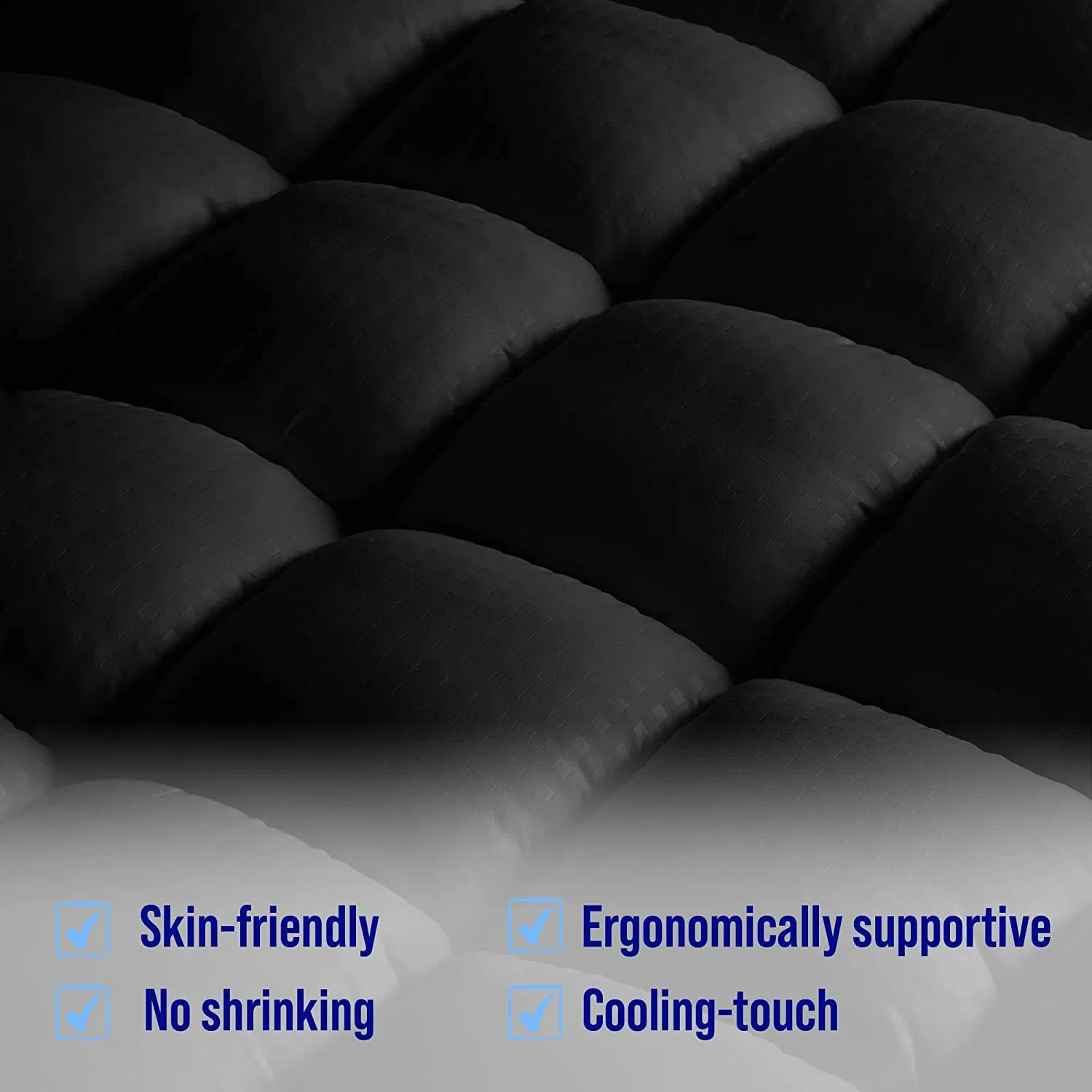 Down Alternative Mattress Topper Bedspread Bed Cover Cotton Mattress Topper Spring Mattress