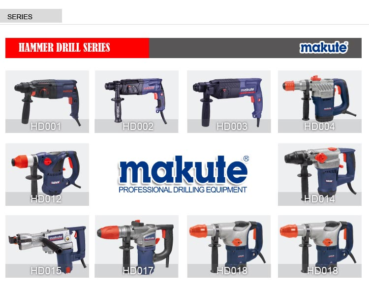 Makute 24mm 780W Hand Electric Hammer Drill (HD002)