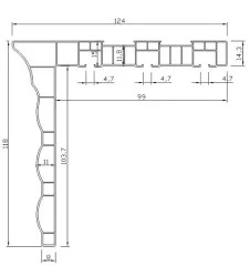 PVC Curtain Accessory CRT-S-118