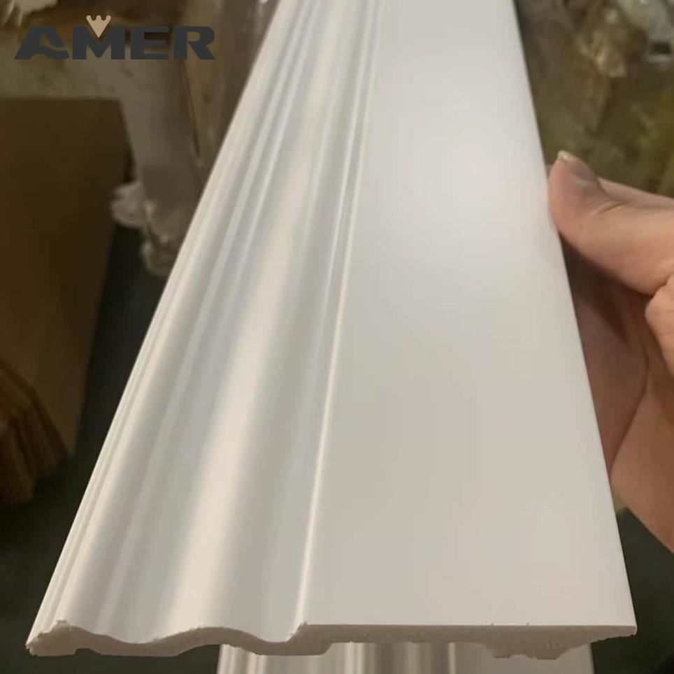 White Style Skirting PS Moulding Cornice Ceiling Profile PS Moulding