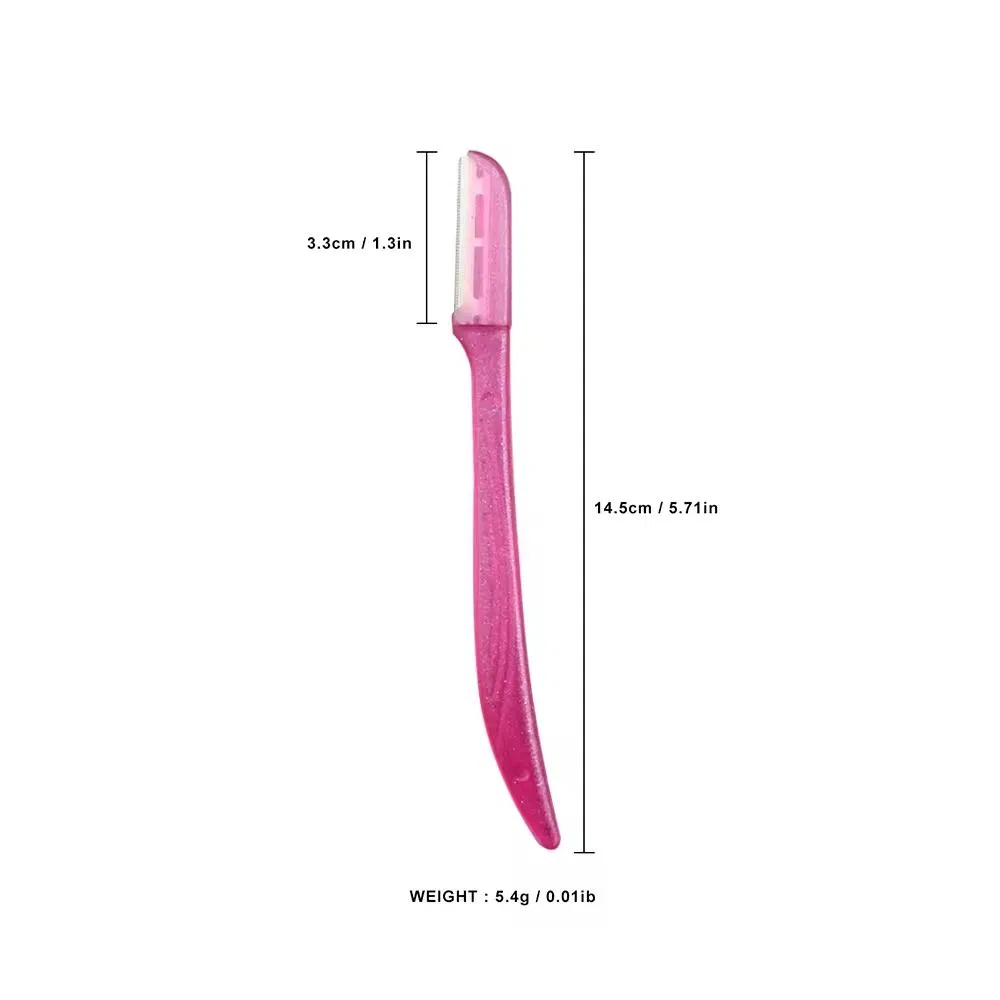Women Eyebrow Razor Dermaplaning Tool 1 Blade Makeup Tool Trimmer Razor 3PCS
