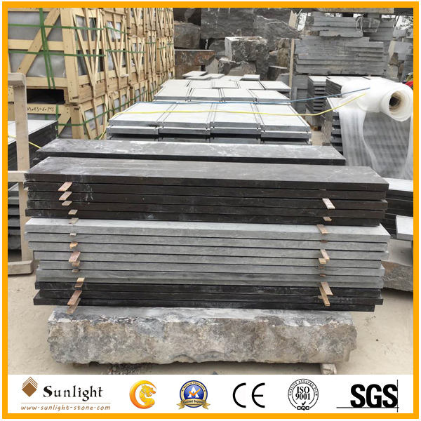 Wholesale Natural Stone Flamed/Honed/Tumbled Bluestone for Paving, Kerbstone, Stairs
