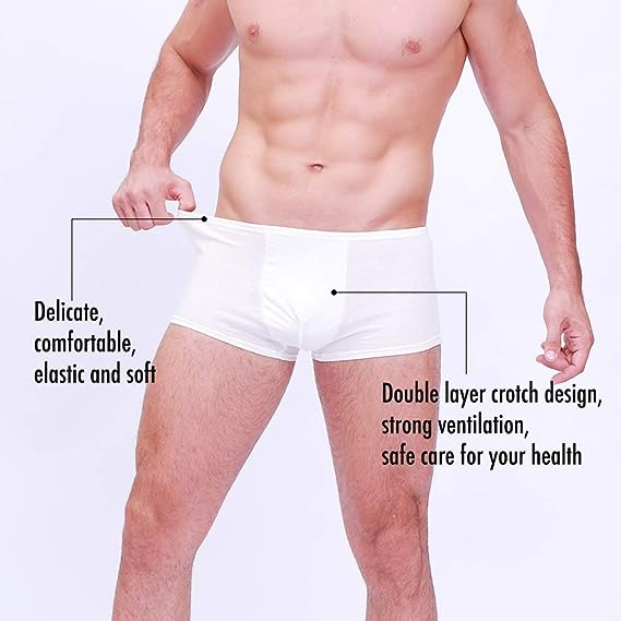 Disposable Mens Underwear Cotton Underwear Portable Men Briefs for Travel Hospital