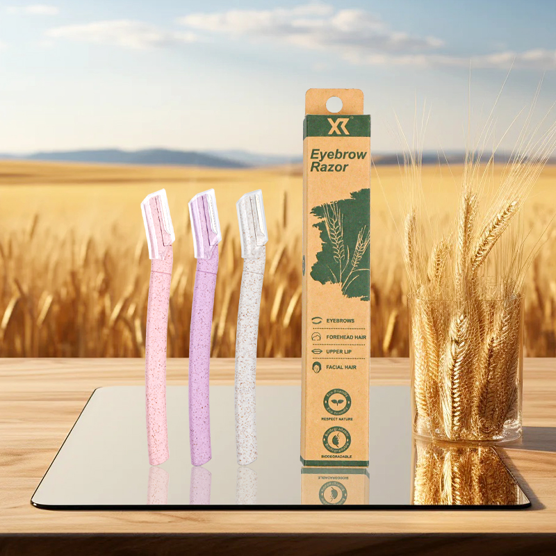Customized Disposable Dermaplane Skin Care Tool Eyebrow Razor Blades