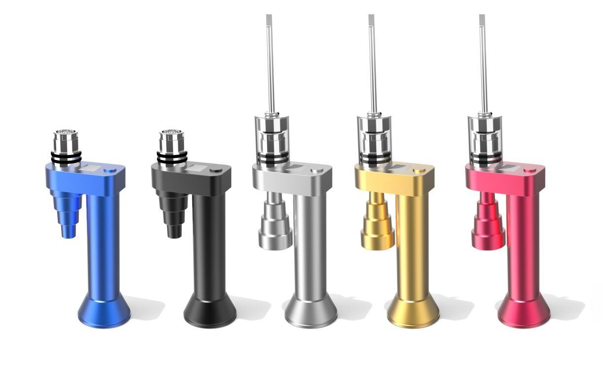 Hbking Real Time Temp Control with Digital Screen Dry Herb Evnail for Glass Water Pipe