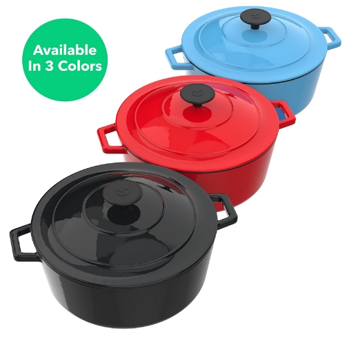Large Capacity CAS Tiron Casserole Dutch Oven Cookware for Home