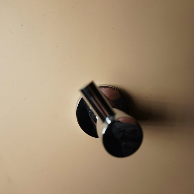 Настенный крючок для одежды хром, цинковый сплав