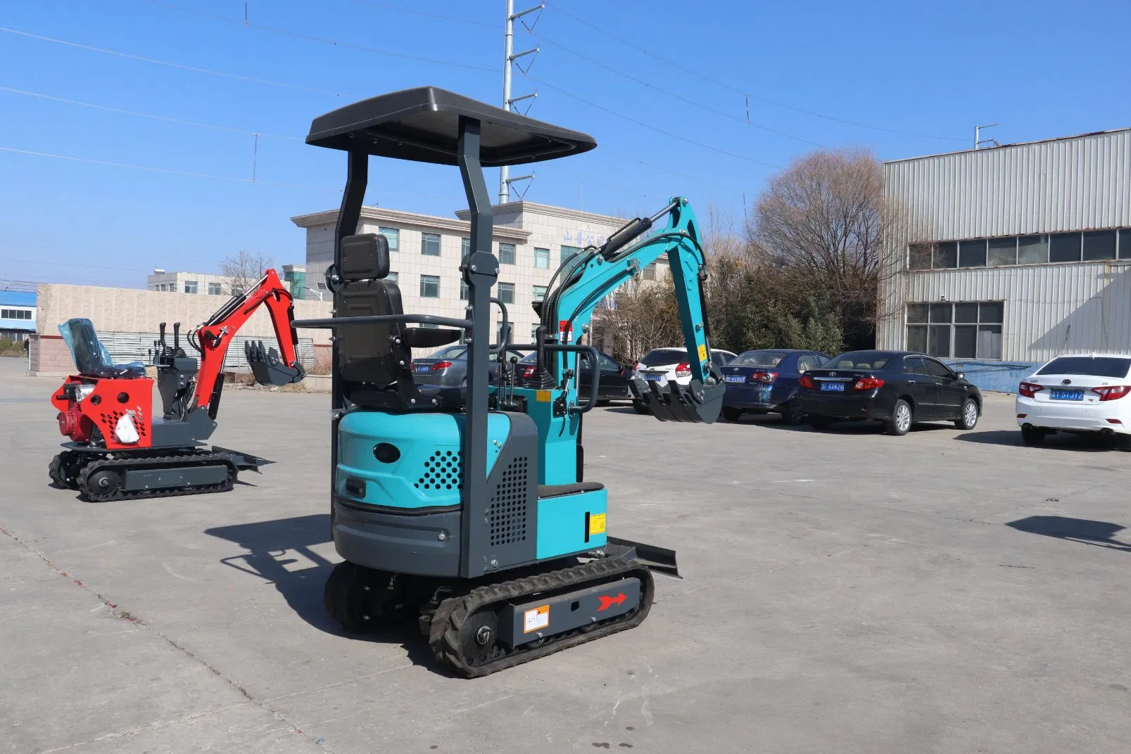 Chinese Small CE Mini Excavator 1.5 Ton TE15 to Europe