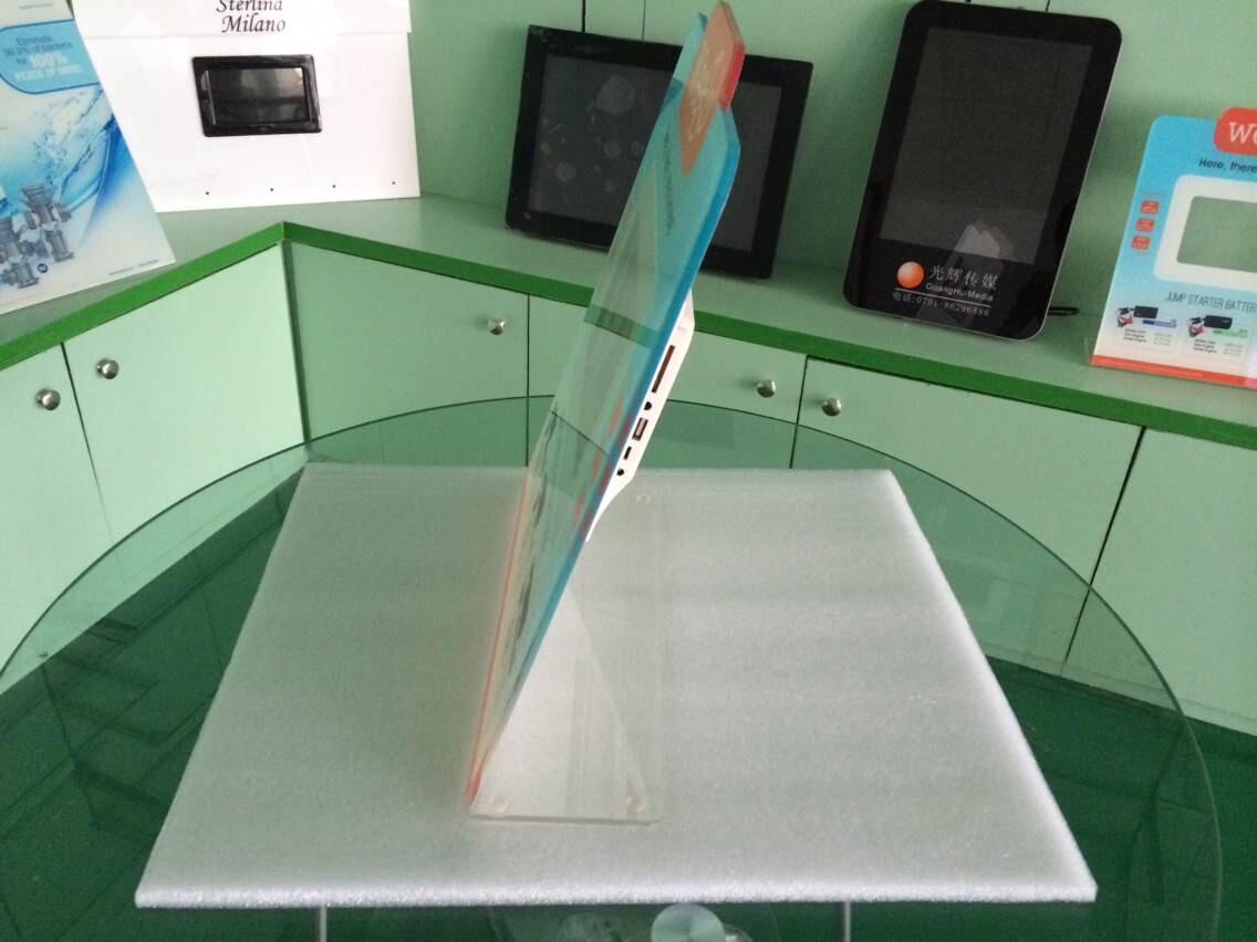 Acrylic Pop Display with LCD Video Screen Digital Photo Frame