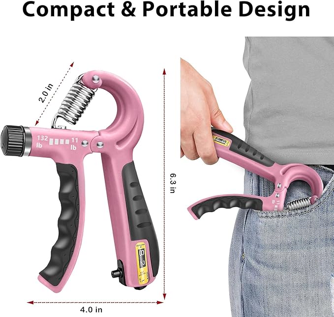 Эспандер для рук регулируемый 5-60 кг (11-132 lbs)